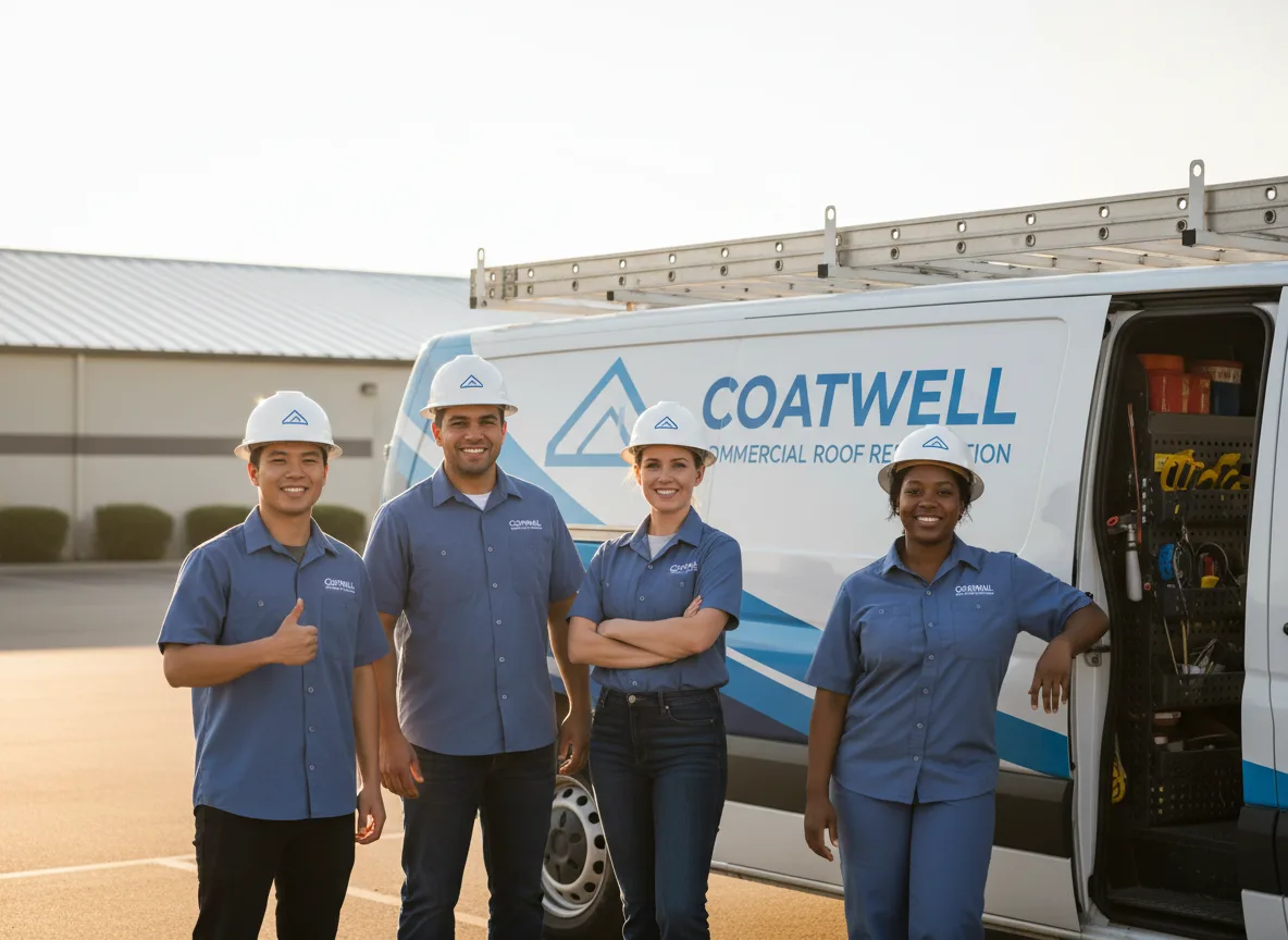 Commercial roof coating company in Cresco, PA